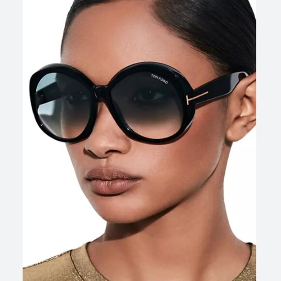 NEW TOM FORD TF1011 01B WOMEN SUNGLASSES TOM FORD GEORGIA-02 FT1011/S 01B main image 10